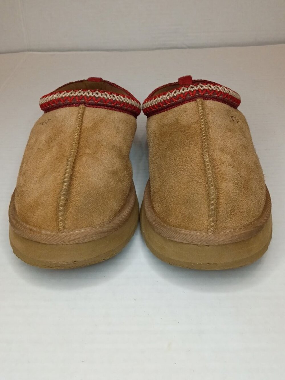 UGG Kids Tazz Platform Slipper Chestnut Size 5Y Fits Women 7 - Picture 2 of 9